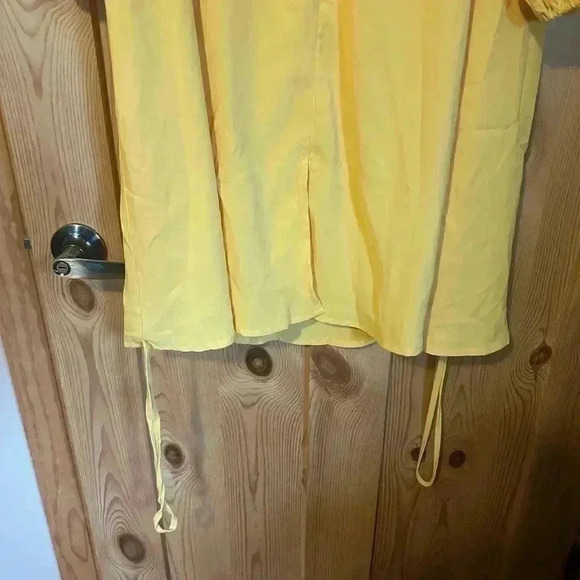 Women's Color Block Lantern Long Sleeve Dress Summer Party Dress Size Small - Picture 7 of 7